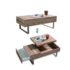 Angkat Meja Kopi Hemat Ruang Atas