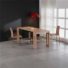 Meja Konsol Kayu yang Dapat Diperpanjang